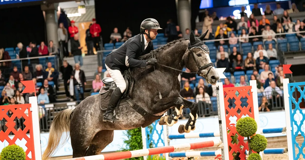 KAKS SAART, ÜKS VÕIT ⟩ Saaremaa ratsanik ja Hiiumaa kasvataja särasid Tallinn International Horse Show'l