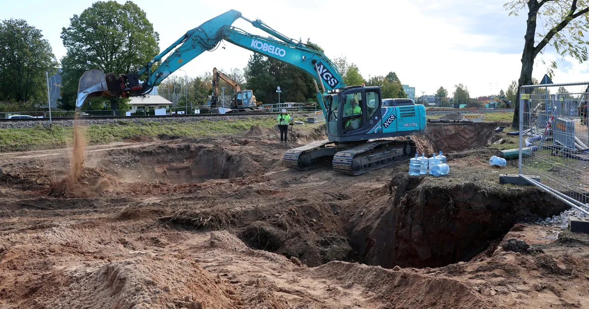 Raudteetunneli ehitus piirab liiklust