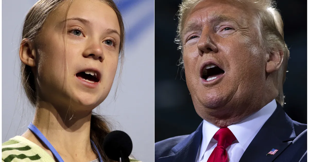 Trump ja Thunberg sõnasõjas: mõlemad pilkavad teineteise raevukat iseloomu