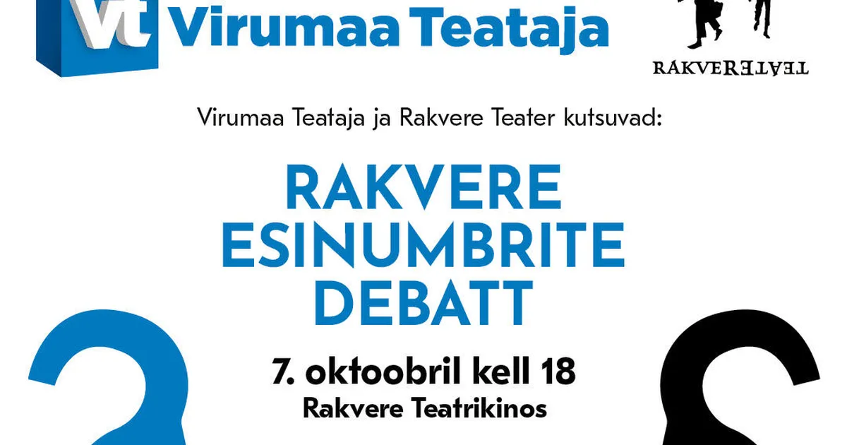 VALIMISDEBATT ⟩ Jälgi otseülekannet kell 18