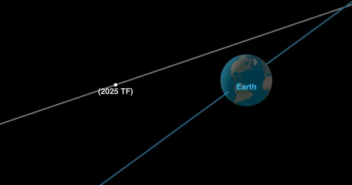 LÄKS NAPILT ⟩ asteroid möödus just Maast vaid 400 kilomeetri kauguselt