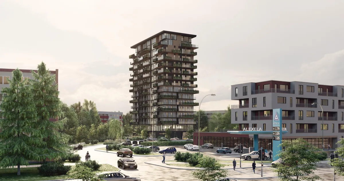 Annelinna kerkib peagi 15-korruseline kõrghoone