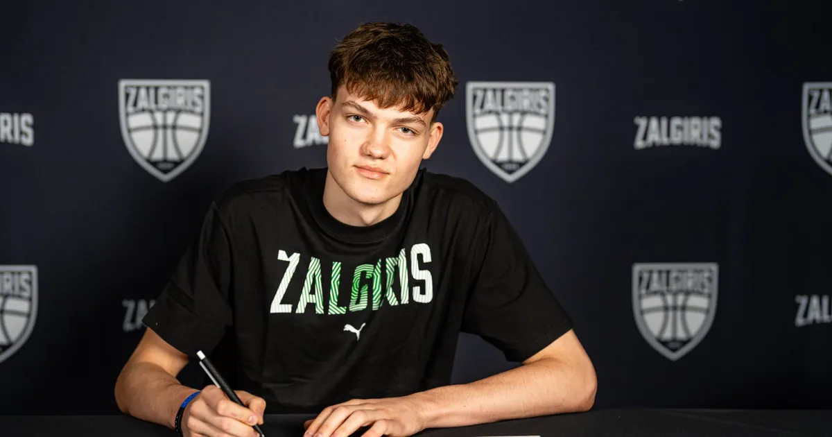 Žalgirisega liitunud Eesti korvpallitalent: kohanemine on läinud kiirelt
