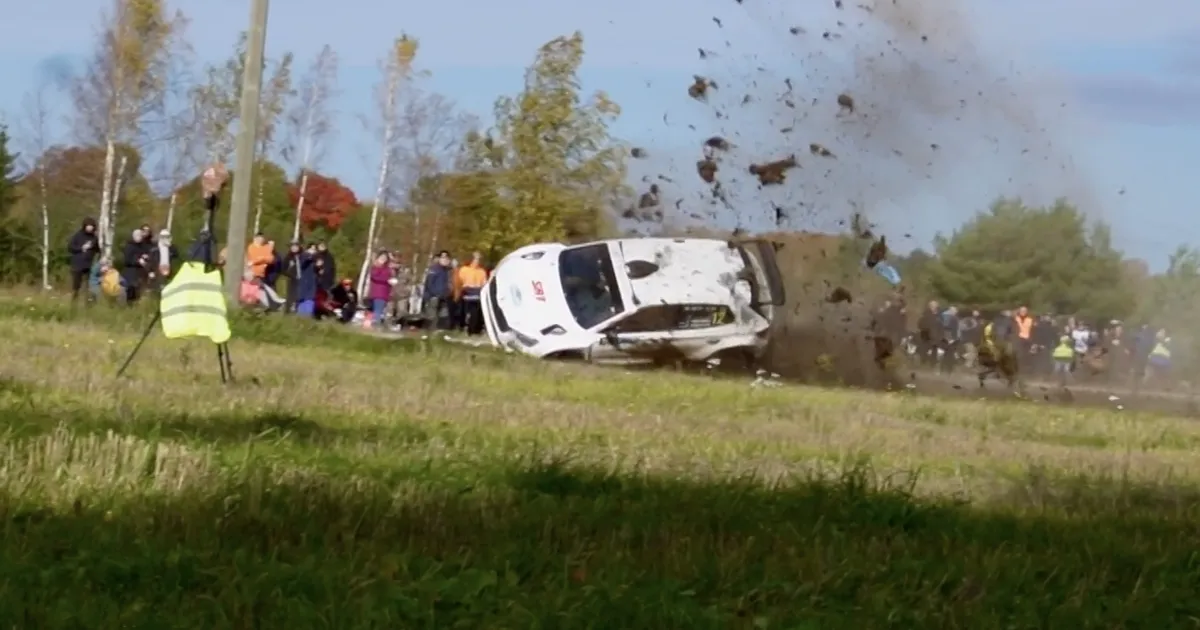 VIDEO ⟩ Karm rajalt väljasõit Saaremaa rallil