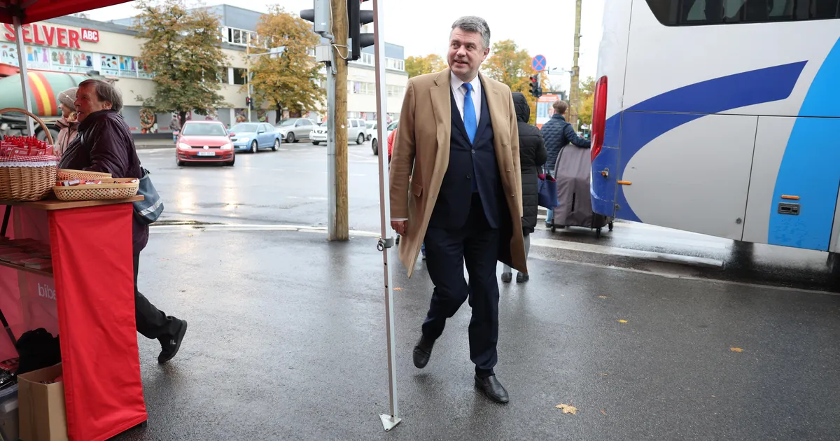 FOTOD ⟩ Isamaa esimees Urmas Reinsalu andis oma hääle Nõmmel