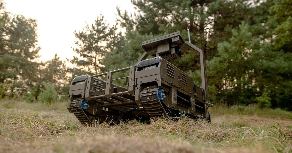 Vägagi Milremi sarnane: Ukraina robotsõiduk NUMO võtab maastikul võimust