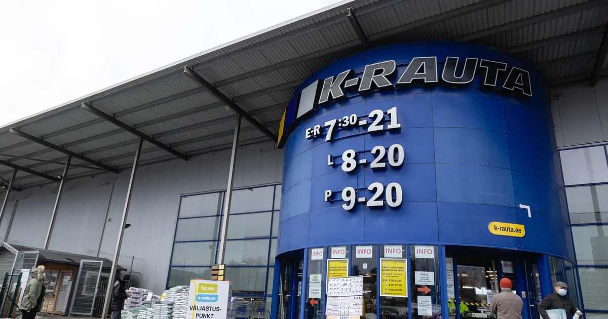 30 UUT POODI ⟩ K-Rauta plaanib Baltikumis ulatuslikku laienemist