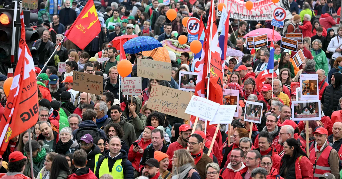 Brüsselis avaldasid kümned tuhanded meelt kasinusmeetmete vastu