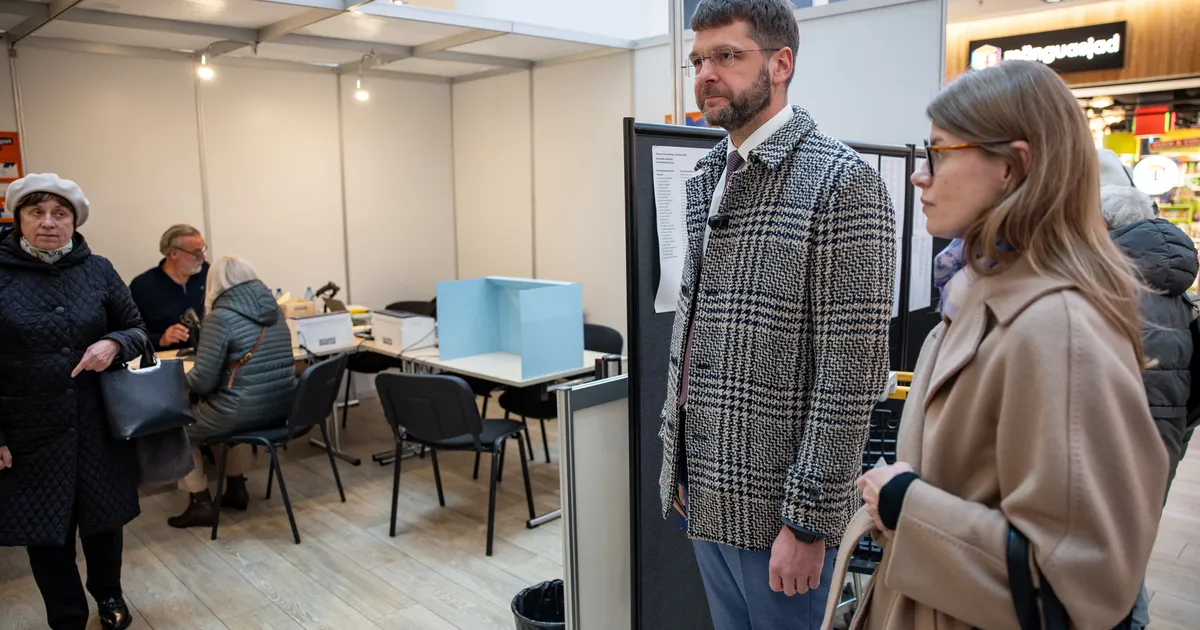 FOTOD ⟩ Tallinna linnapea Jevgeni Ossinovski käis valimas