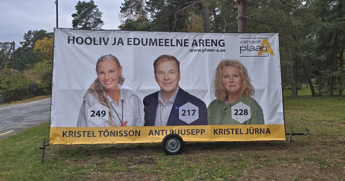 Korruptsiooni-kriminaaluurimisse haaratud poliitik laiutab valimisreklaamidel