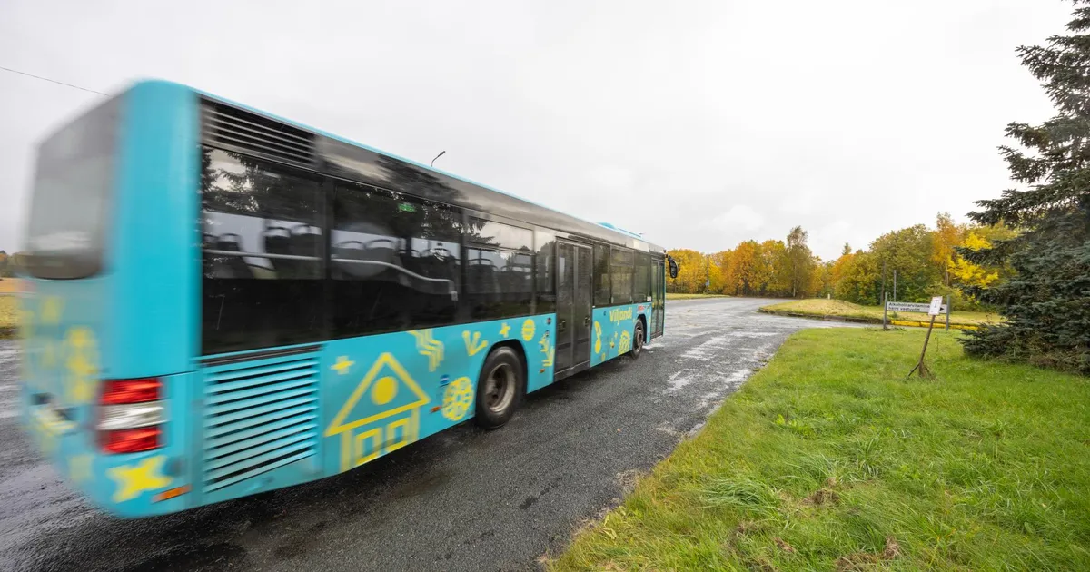 Novembrist muutub 15 bussi sõiduplaan