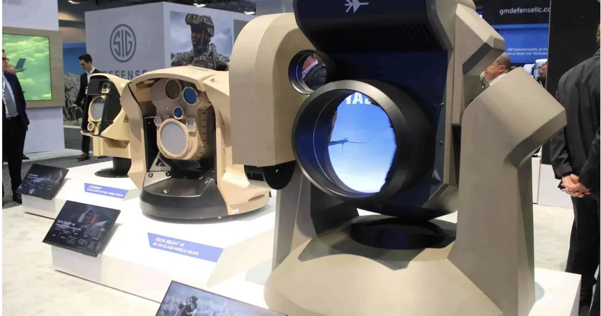 See Iisraeli laserrelv notib droone 10 km kauguselt