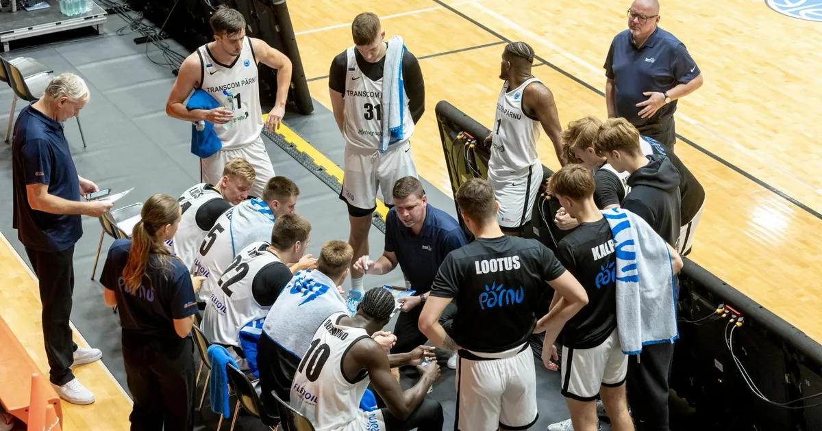 Viimastel minutitel lagunenud Pärnu korvpallimeeskond sai Lätis valusa nähvaka