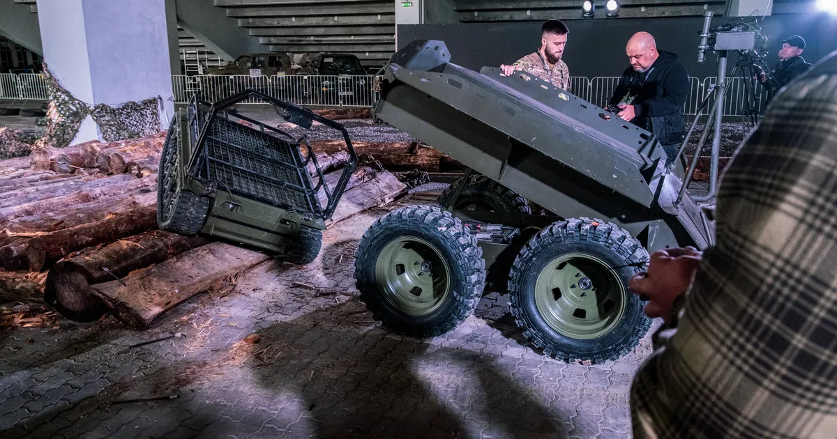 Venelaste alistuvad robotitele – Ukraina maadroonid muudavad sõjapidamise reegleid