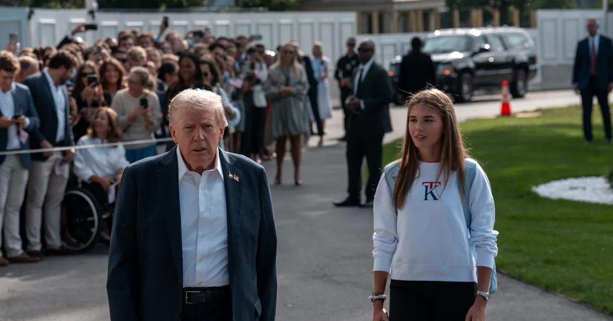 Donald Trumpi 18-aastane lapselaps teeb debüüdi golfi profituuril