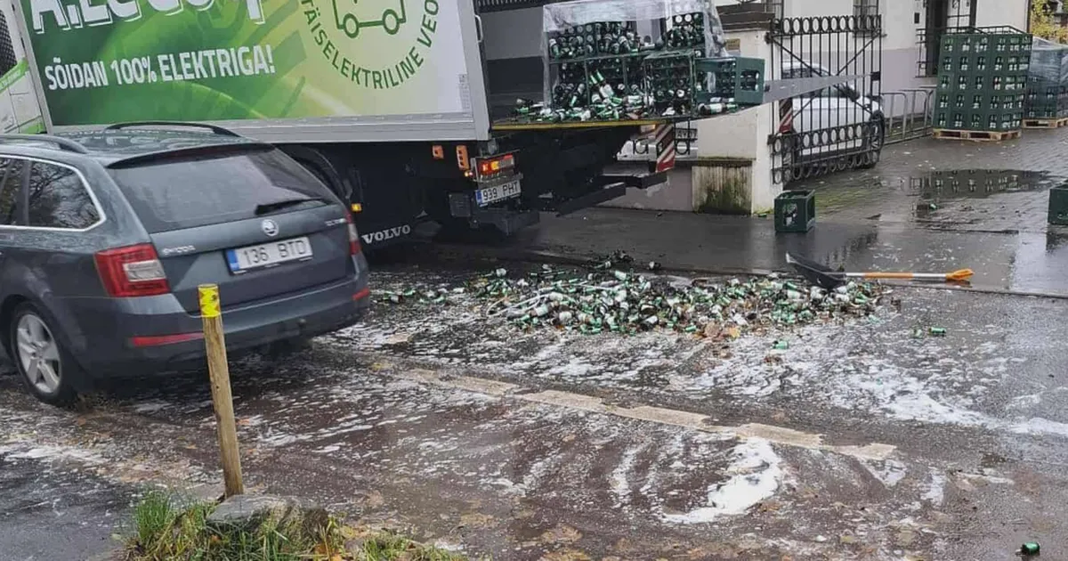 KLÕPS ⟩ A. Le Coq pööras Tartu õlleõnnetuse naljaks