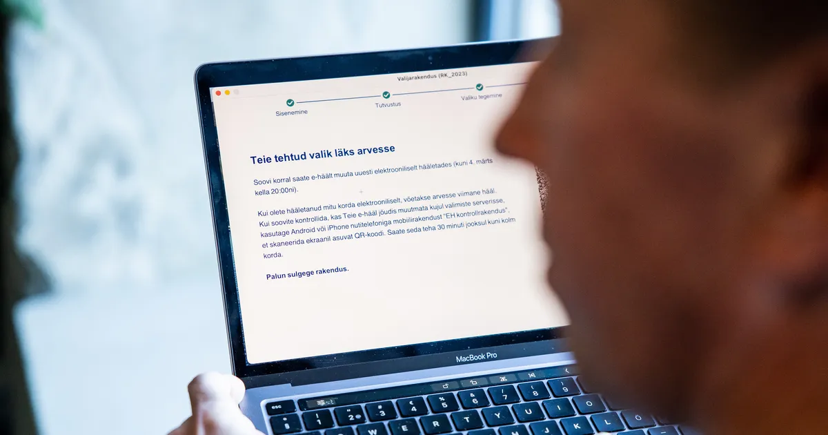 Riigikohus tagastas EKRE kaebuse e-häälte korduslugemise kohta