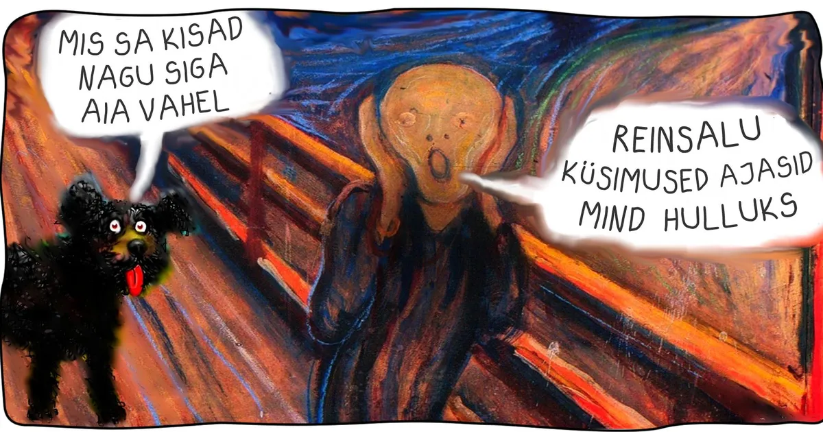 JUURIKAS ⟩ Allan Hmelnitski joonistus