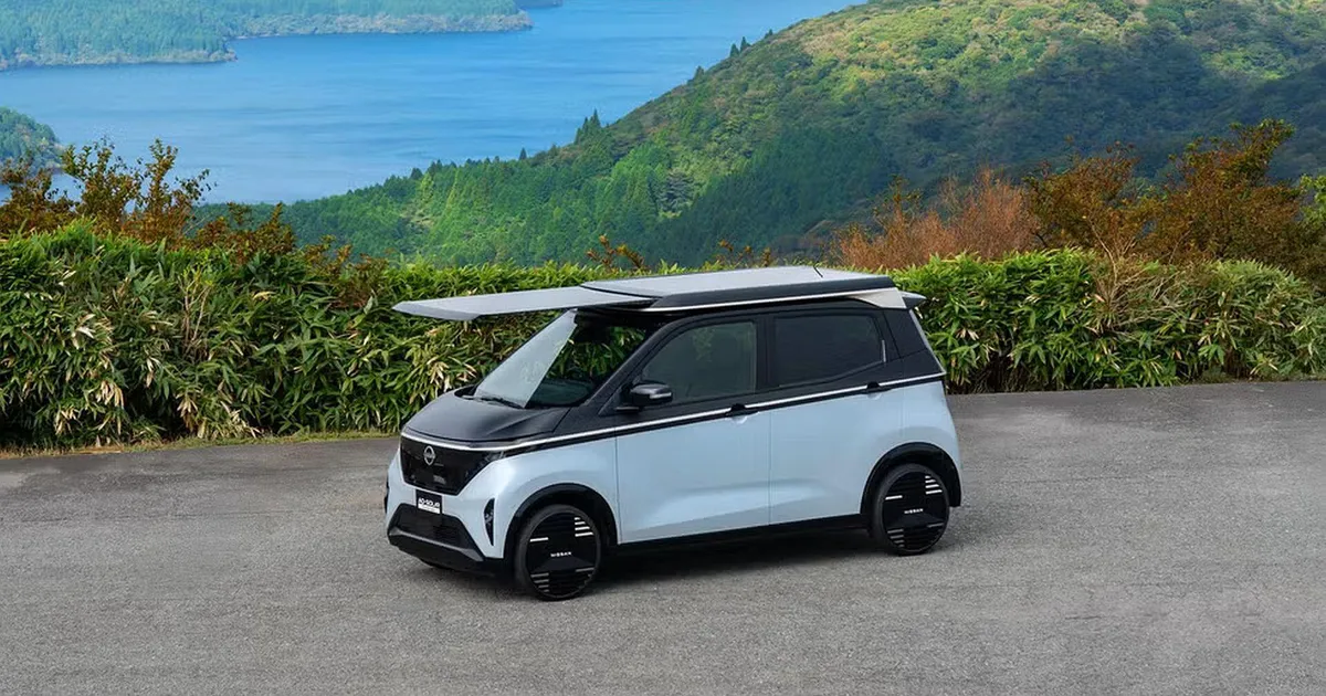 Nissani uus päikeseauto toodab ise elektrit - ka sõidu ajal