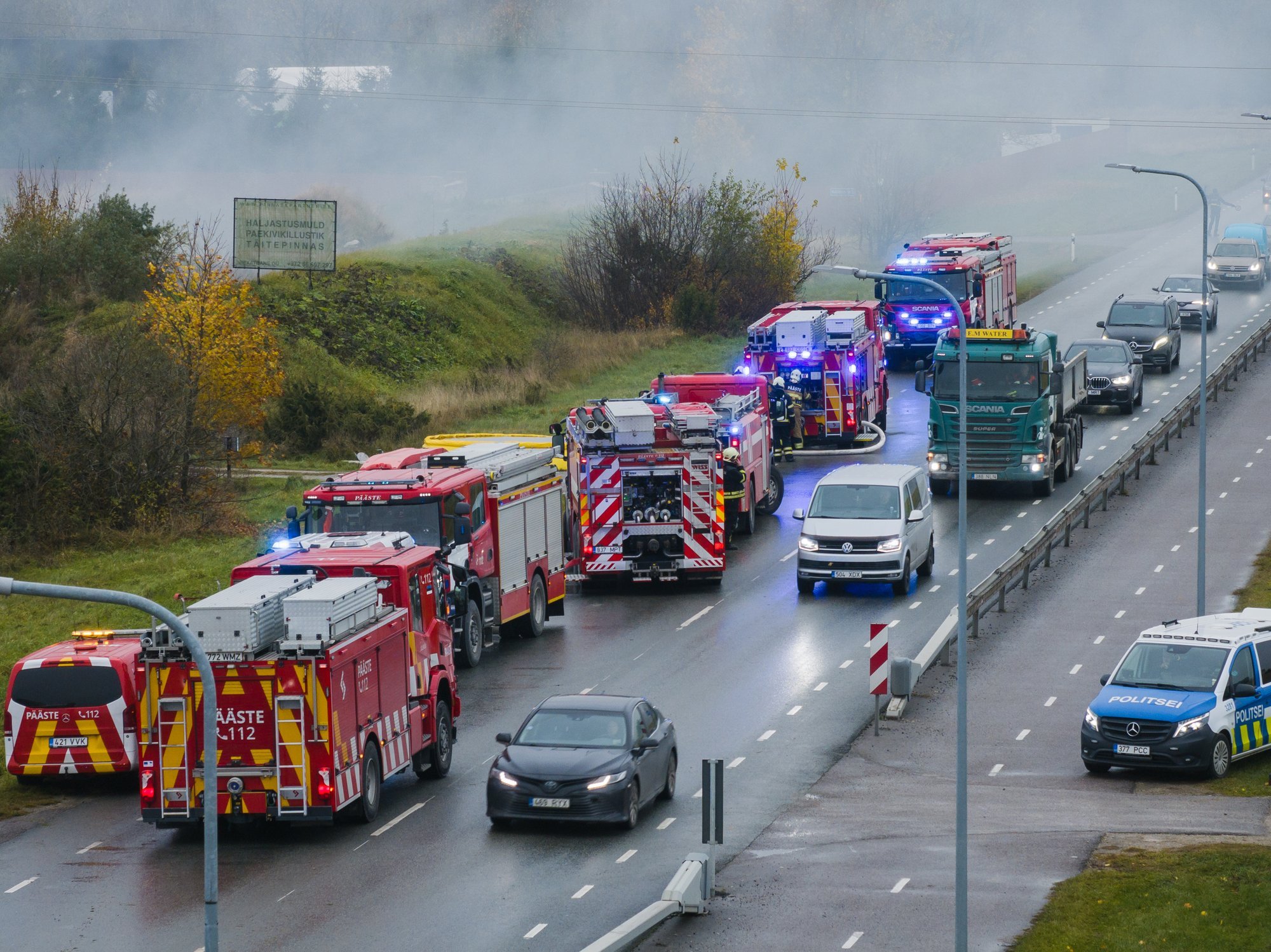Harku valla tuletõrjeveesüsteem jääb suure põlengu korral kuivale. Ilmandu tulekahju kustutati lõpuks mereveega