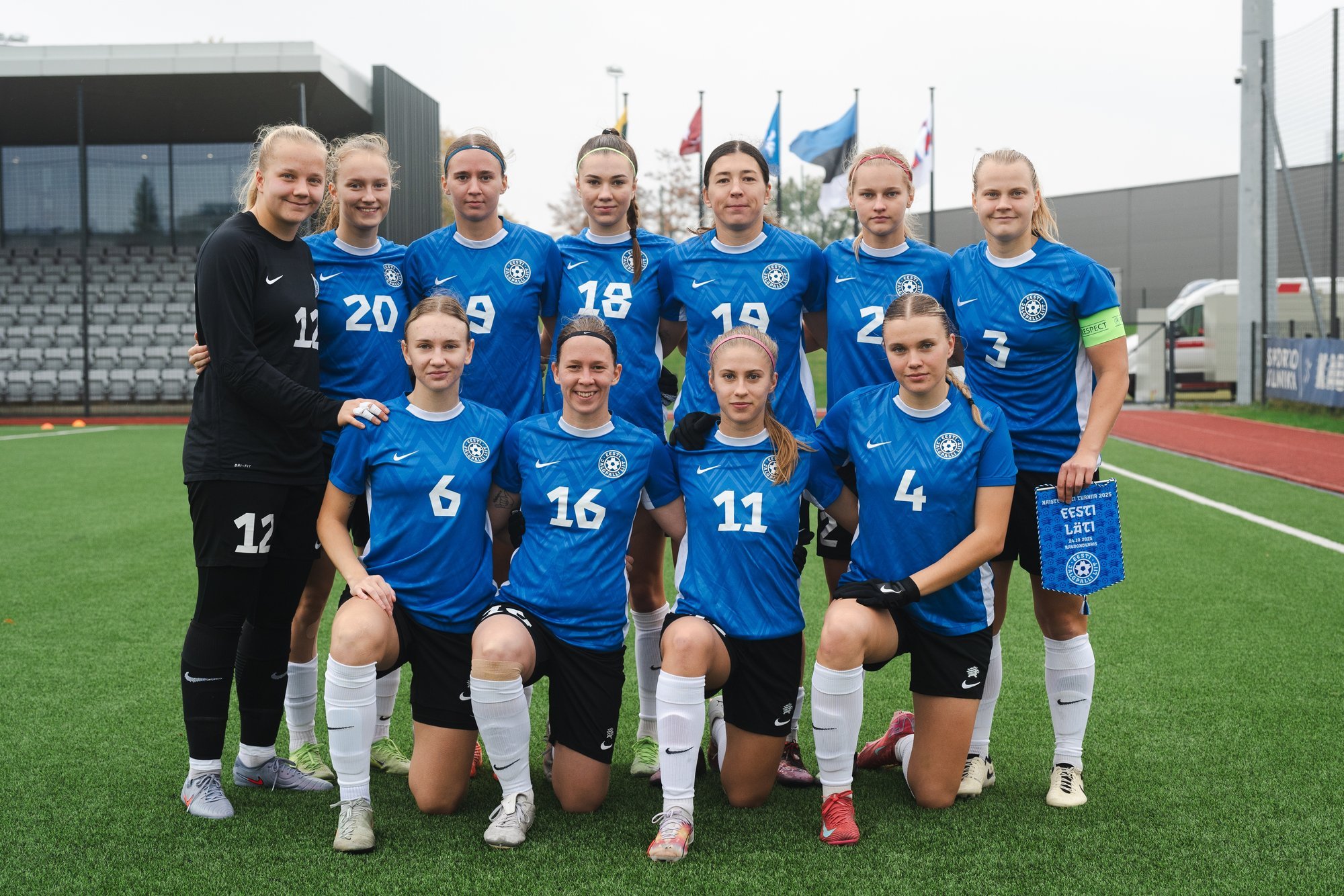 Eesti naiste jalgpallikoondis kaotas Balti turniiri poolfinaalis Lätile penaltist löödud väravaga