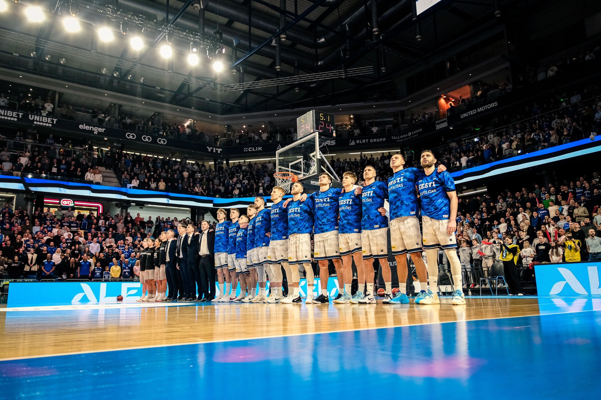 Algas piletimüük Eesti korvpallikoondise MM-valikmängule Tšehhiga