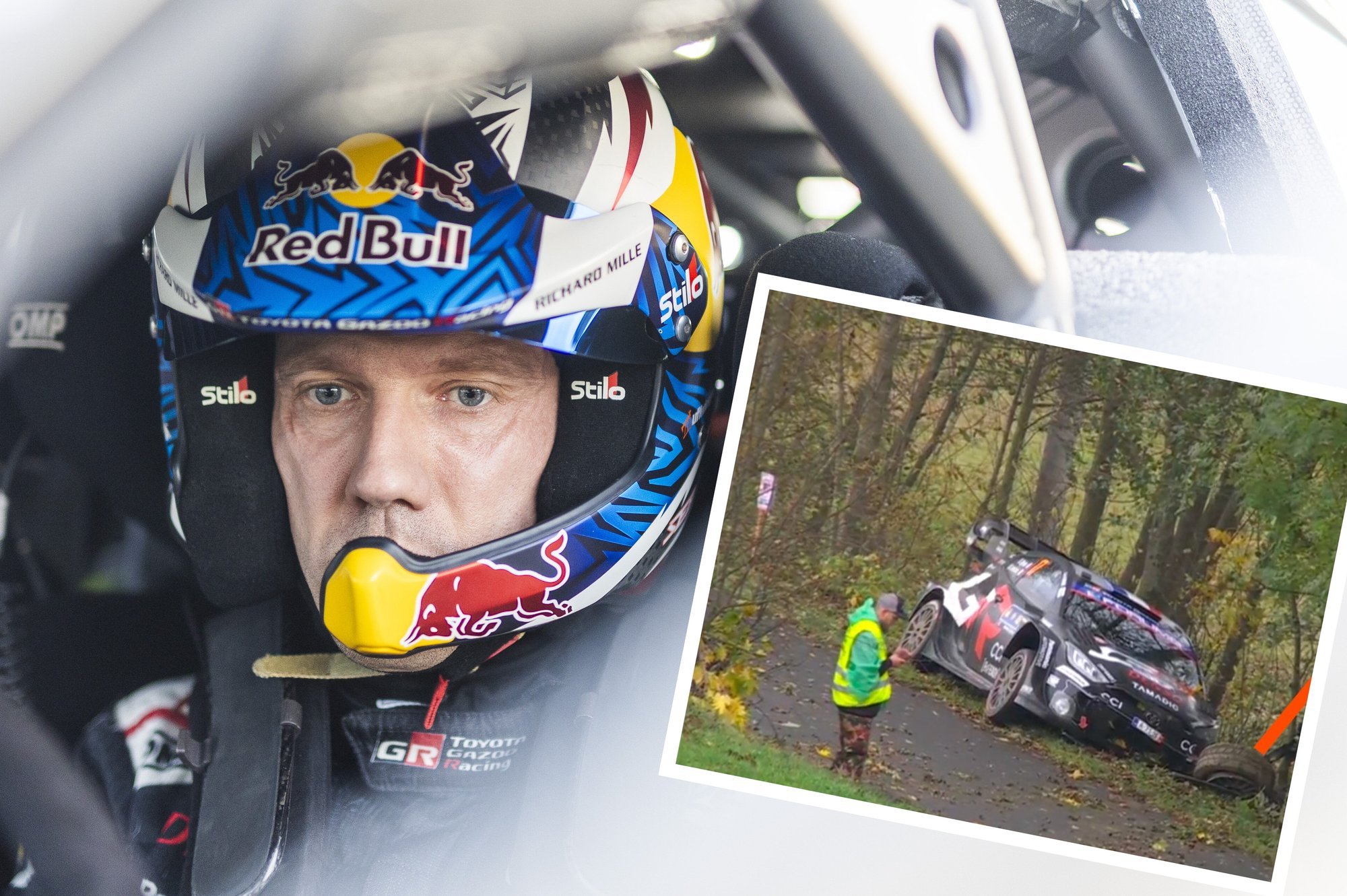 VIDEO | „See ei ole võimalik!“ Ootamatu avarii teinud Ogier pidi Kesk-Euroopa ralli katkestama