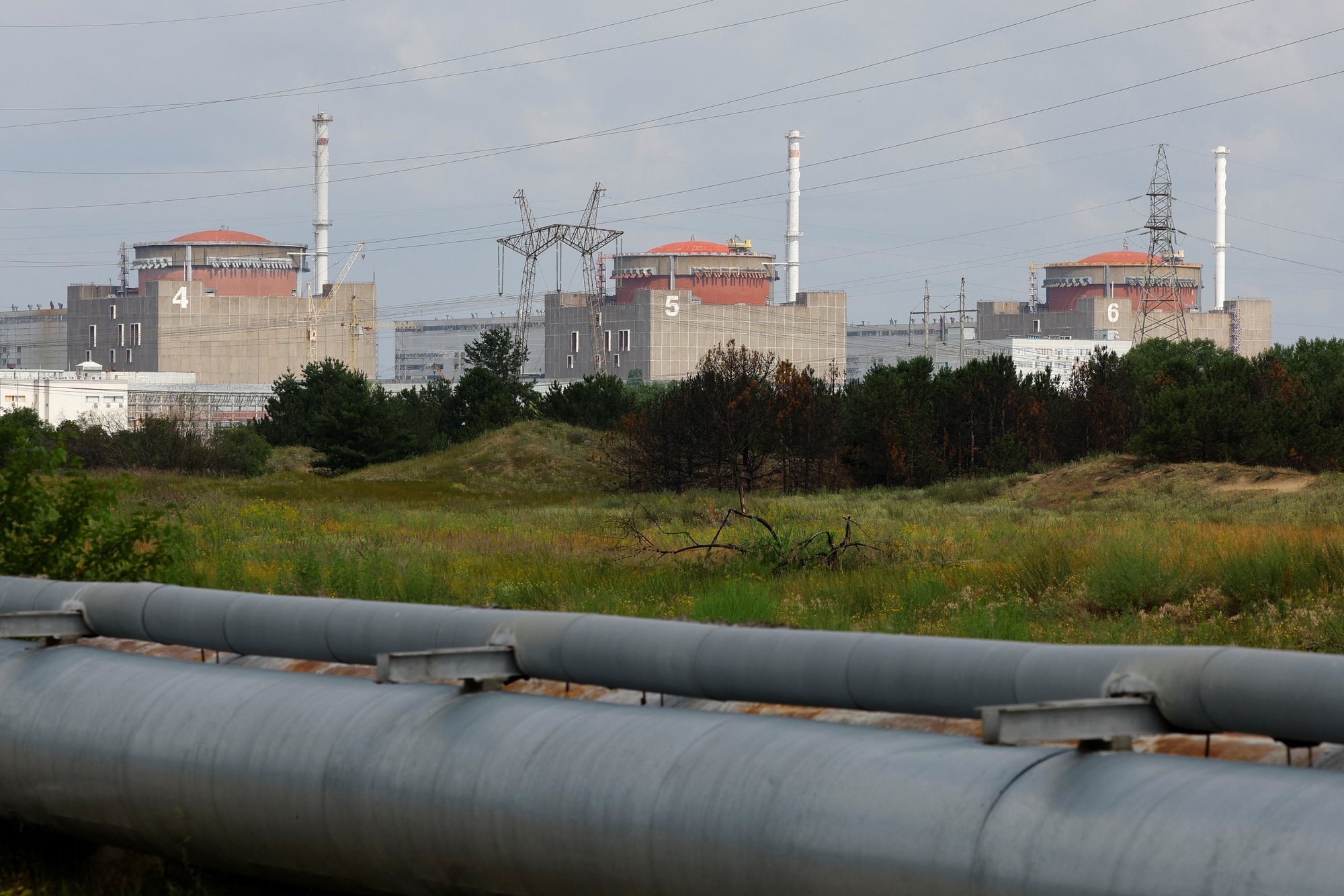 Zelenskõi väljendas muret elektrikatkestuse pärast Zaporižžja tuumaelektrijaamas