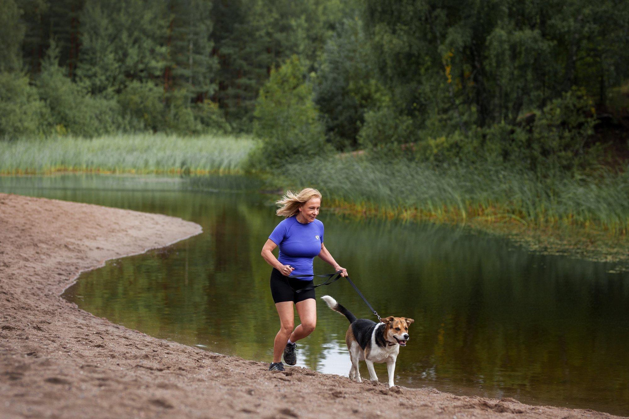 Alles 47-aastaselt spordini jõudnud Heidit Kaio. „Ma ei tahtnud enam tunda, et hing ripub paelaga kaelas