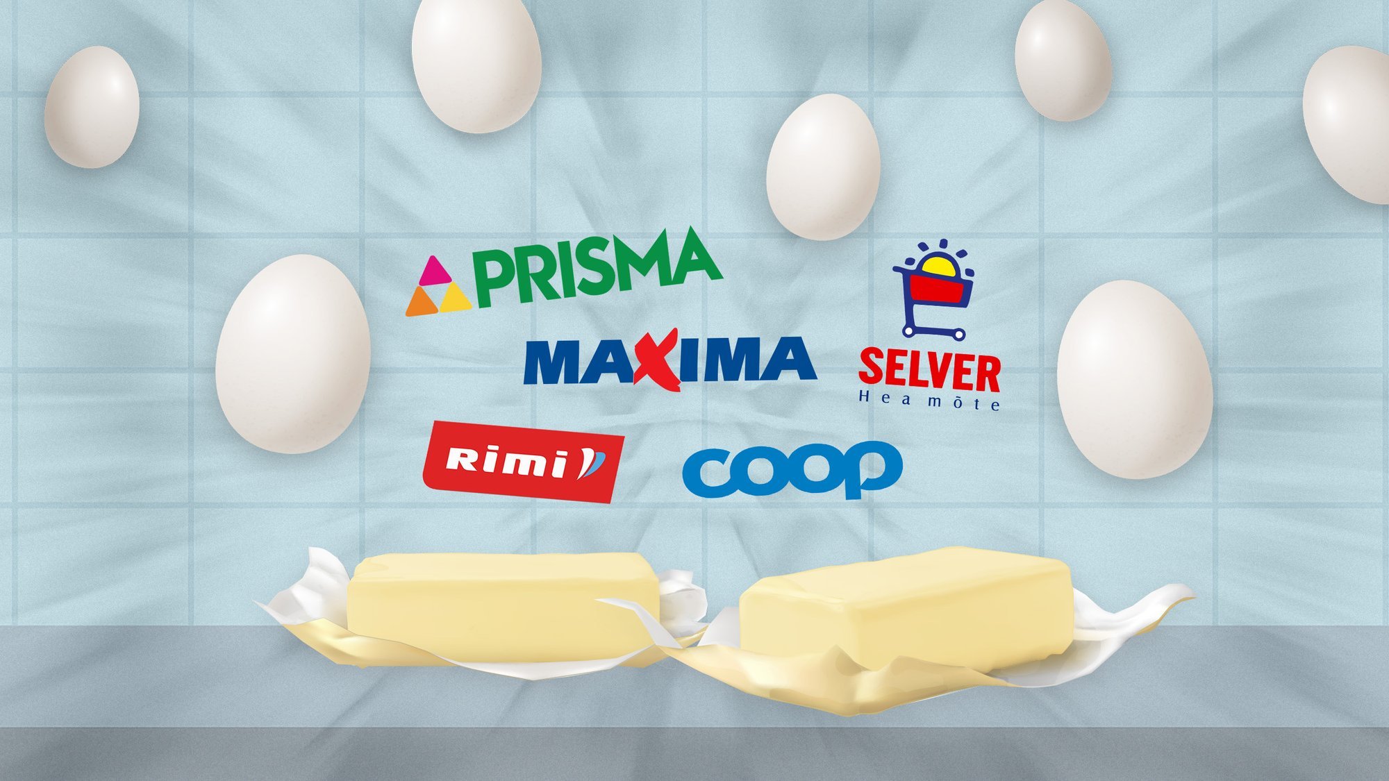 Miks on Läti munad ja Leedu või odavad? Osalt on need „relvad“ poodidevahelises hinnavõitluses