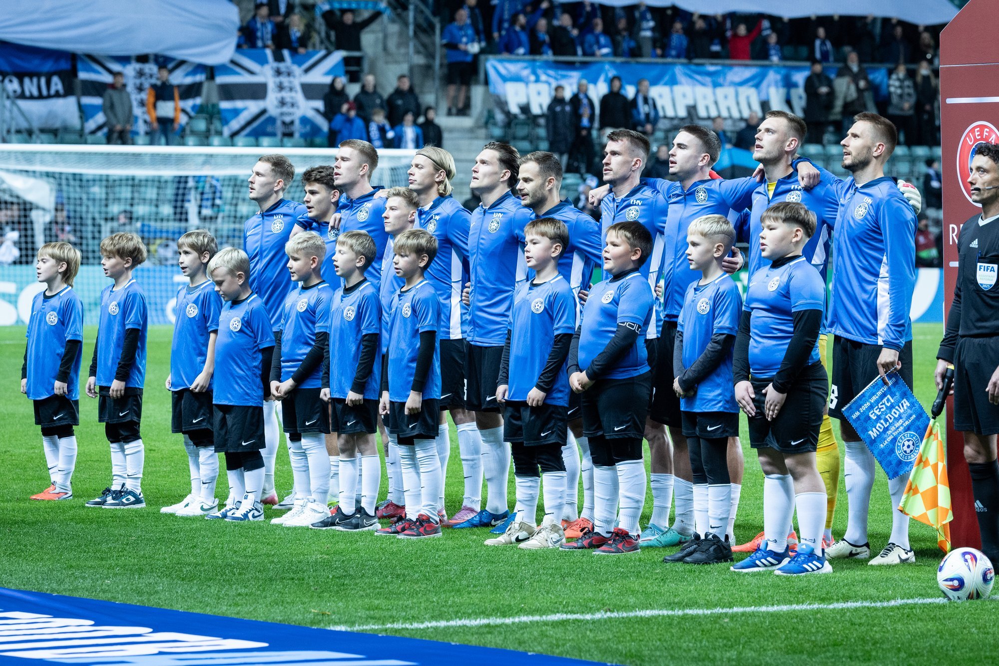 Eesti jalgpallikoondis langes maailma edetabelis viimase 17 aasta madalaimale kohale