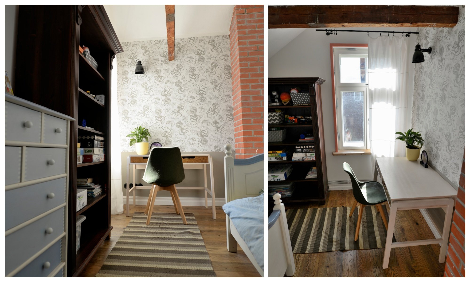 Fotovõistlus „Minu armas lastetuba“ | Harmooniline tuba, mida kaunistavad looduslikud materjalid