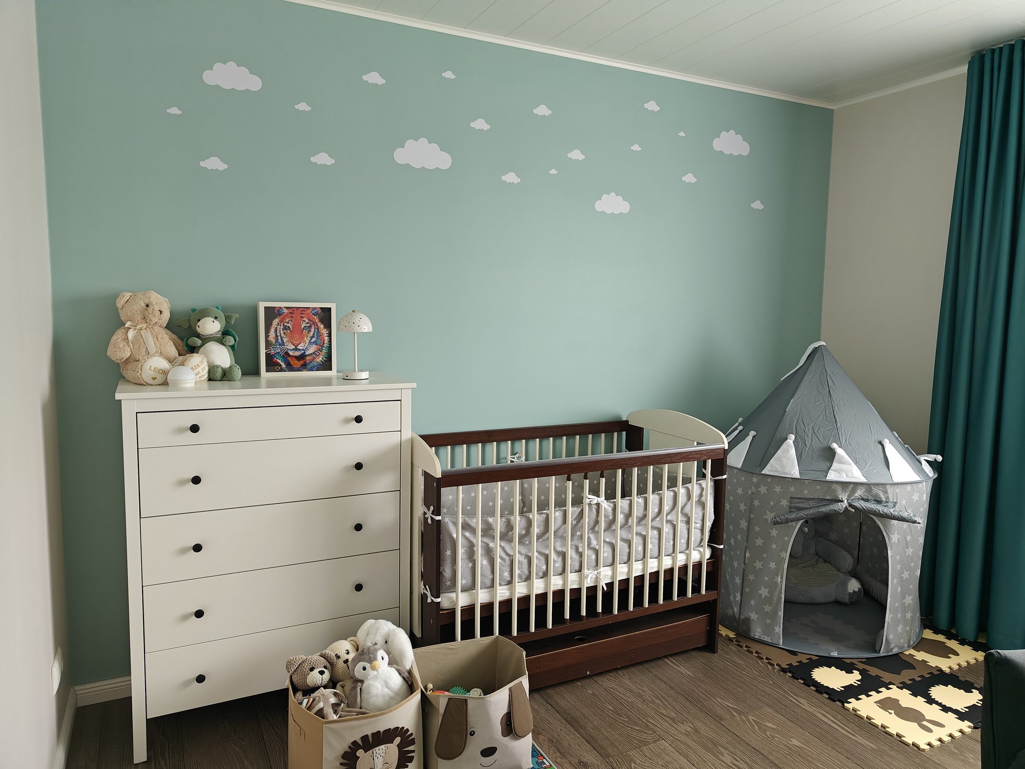 Fotovõistlus „Minu armas lastetuba“ | Tähekeste ja pilvedega tuba, mis paneb unistama