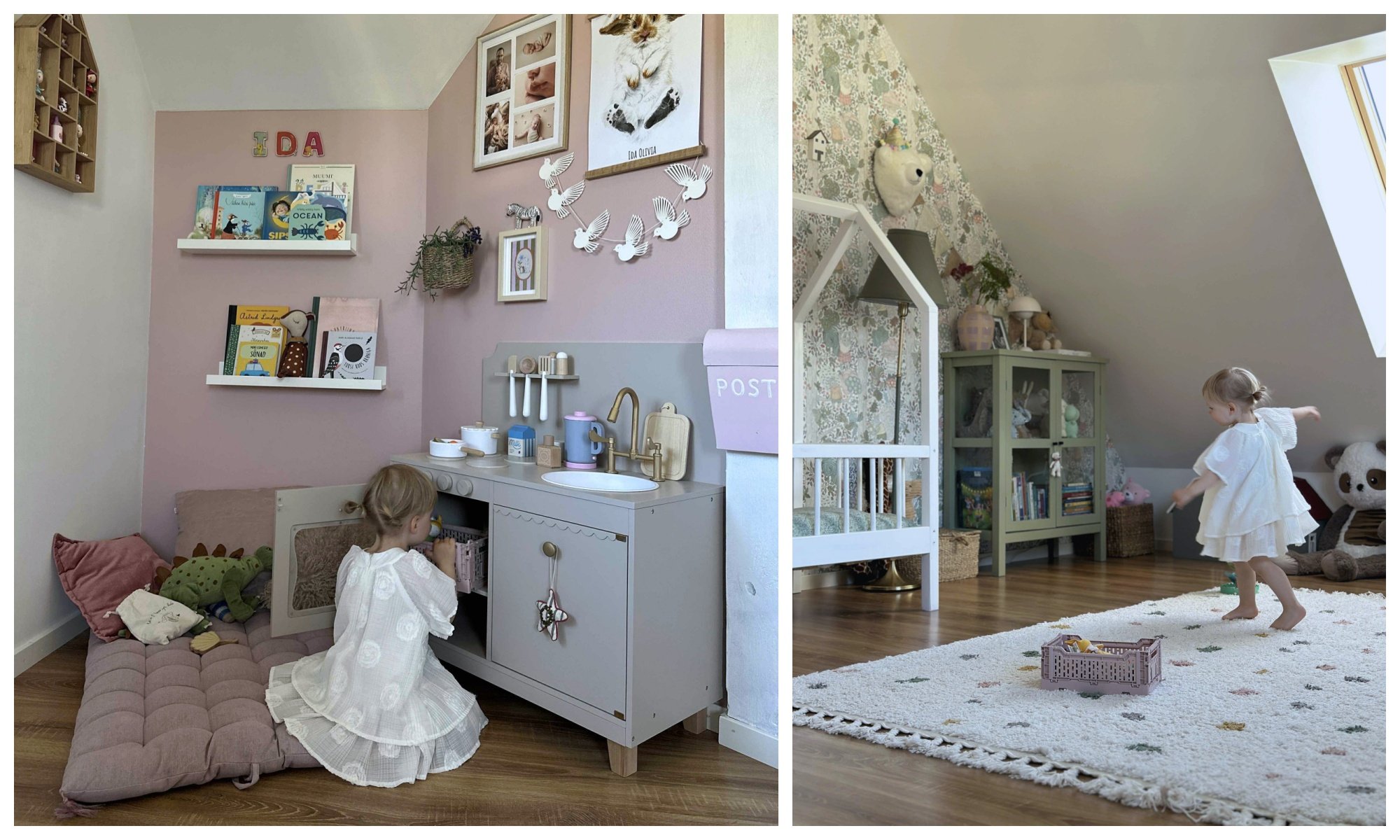 Fotovõistlus „Minu armas lastetuba“ | Murtud toonides ja õrnades mustrites tuba