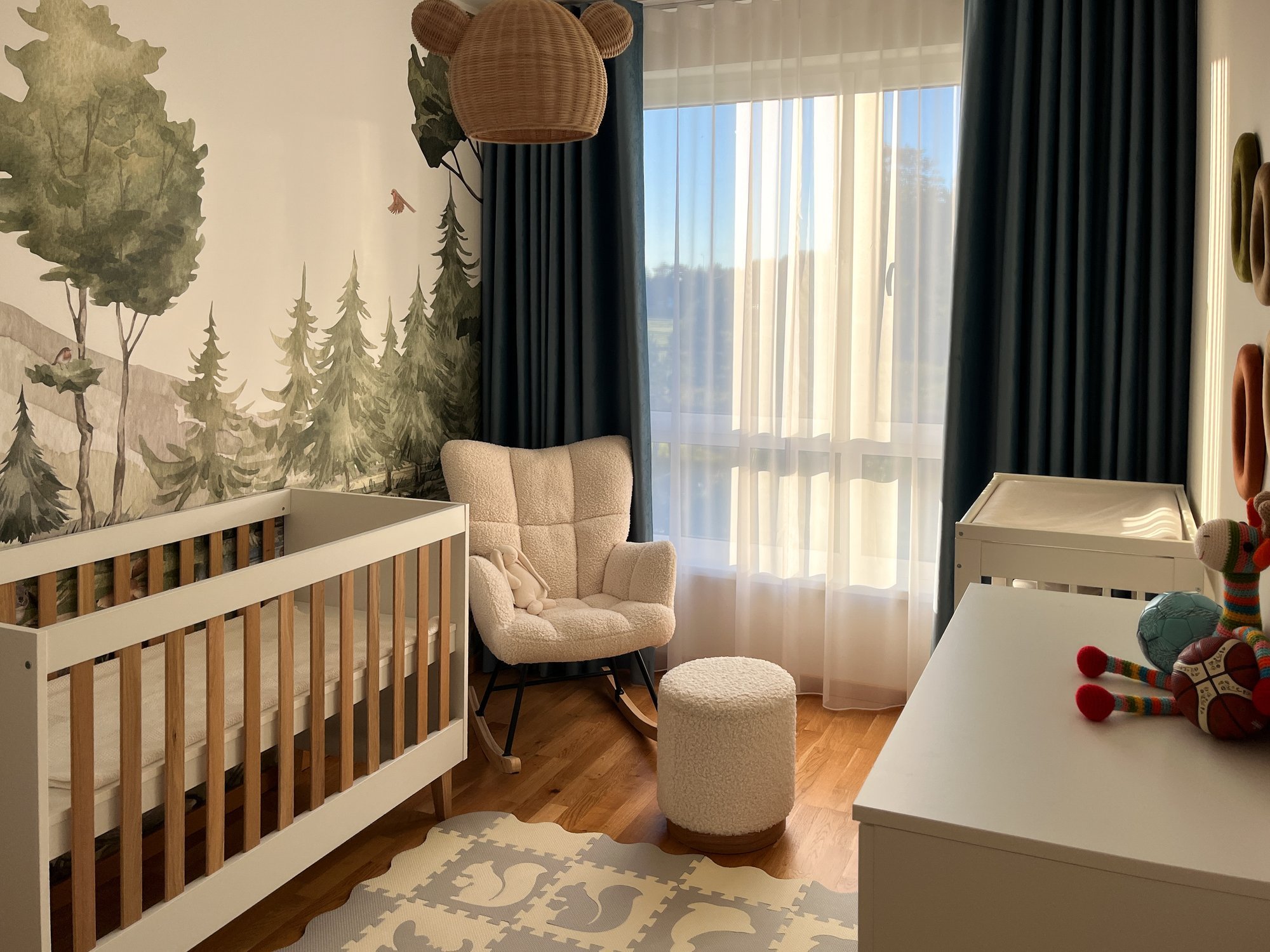 Fotovõistlus „Minu armas lastetuba“ | Pisikese beebi rahulikes toonides tuba