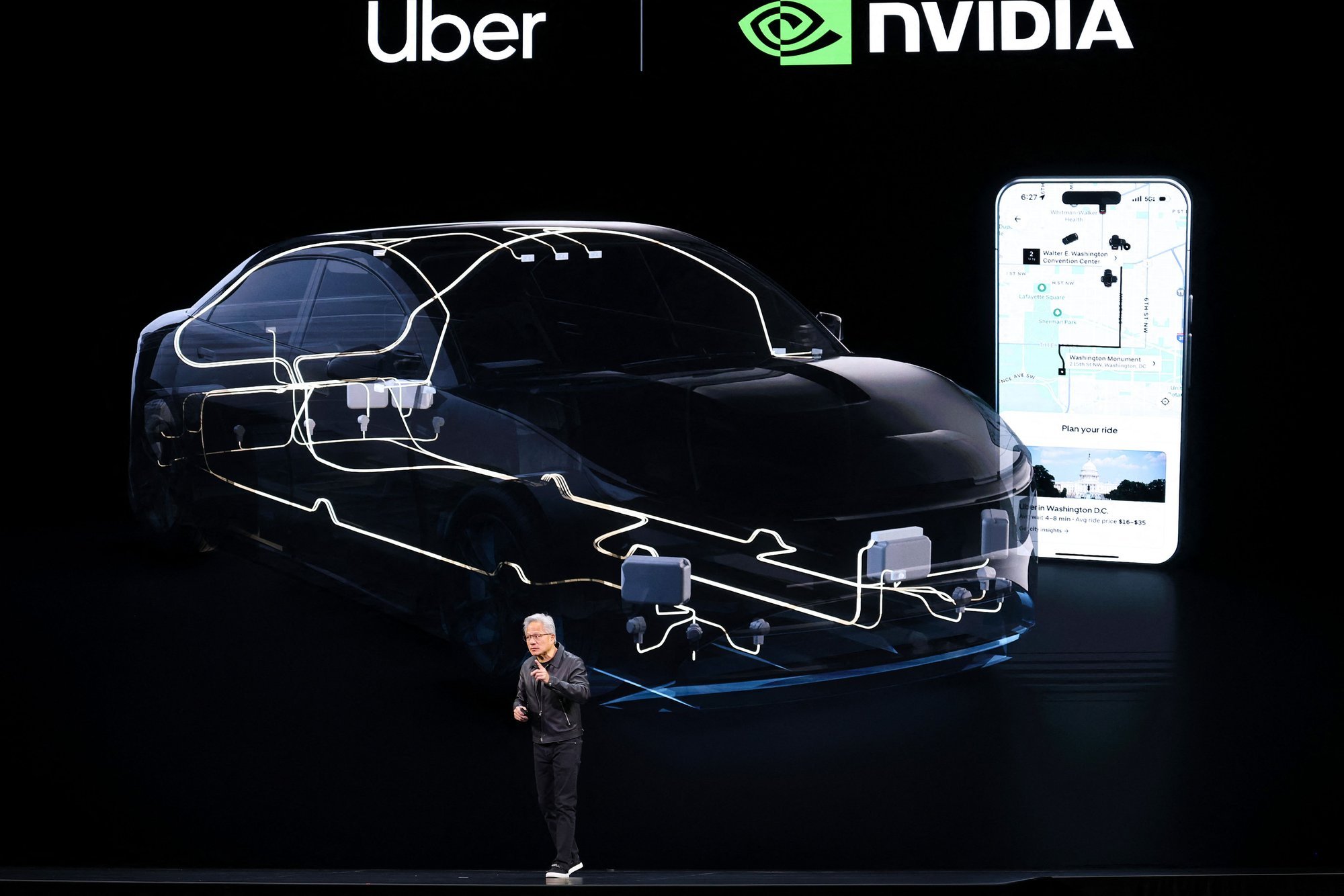 Uber plaanib koostöös Nvidiaga tuua teedele 100 000 isejuhtivat taksot
