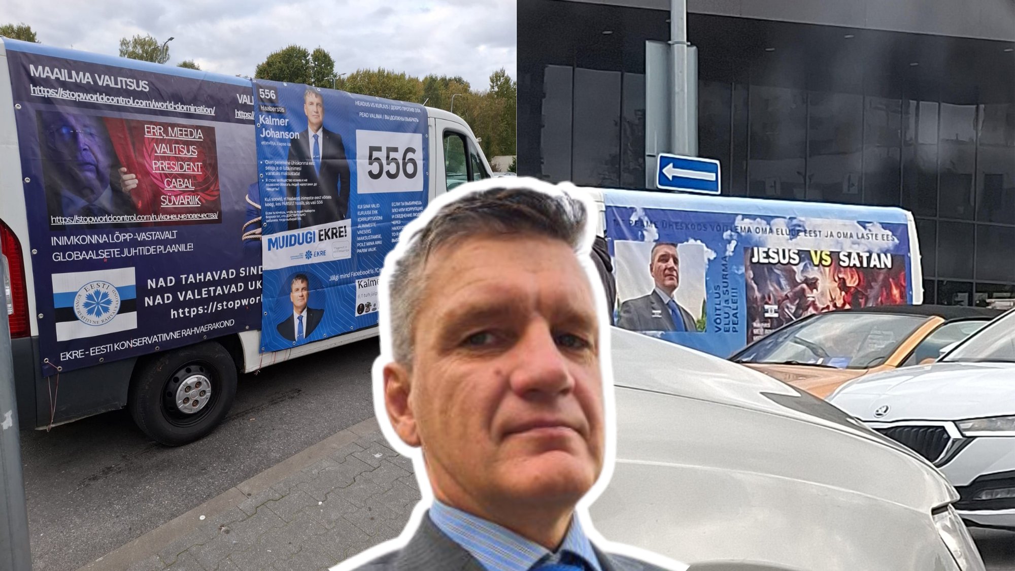EKRE kandidaat kutsub valimisreklaamis inimesi vandenõuteooriatega tutvuma