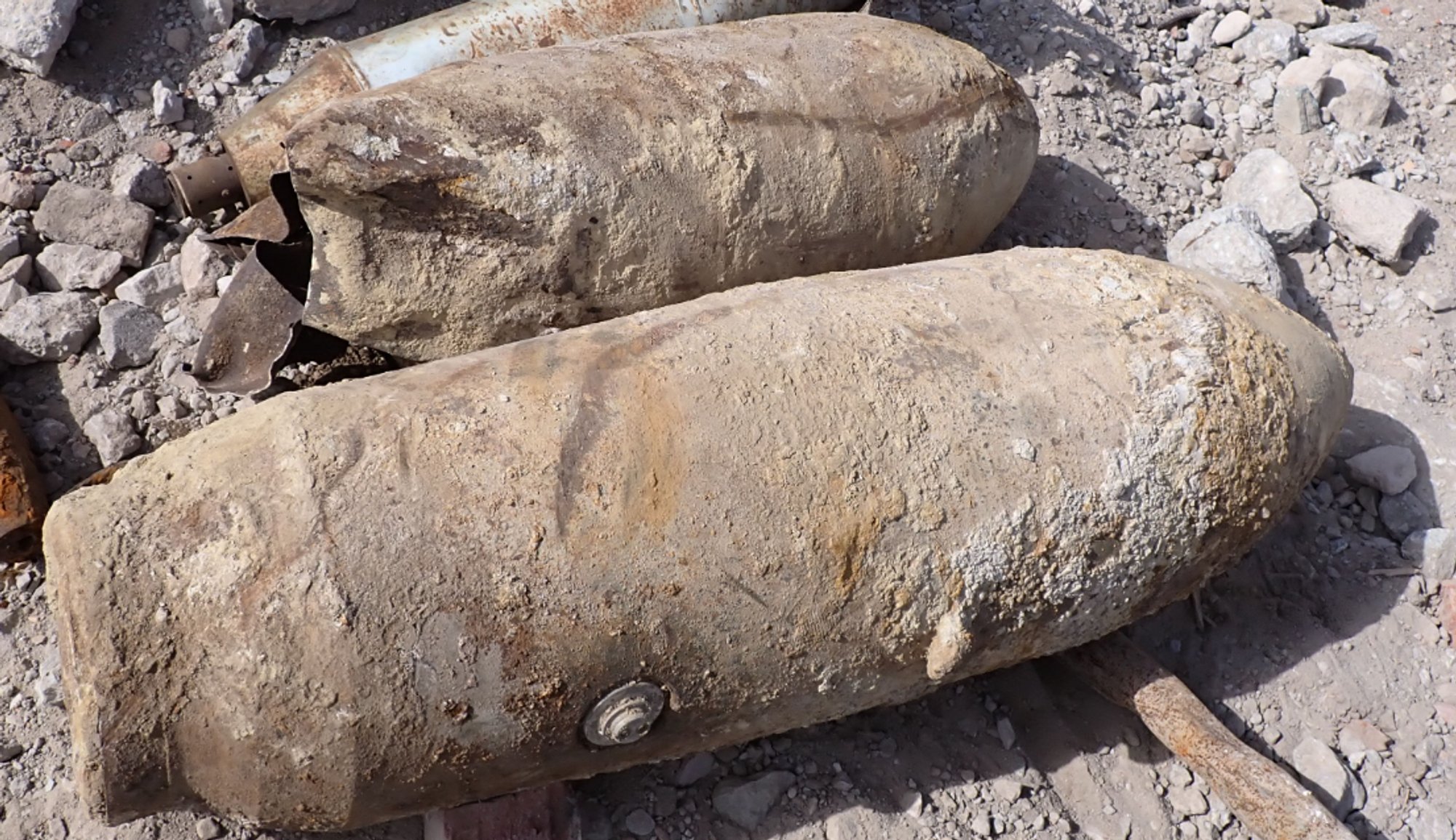 FOTO | Narva linnas leiti 250 kilogrammi kaaluv lennukipomm