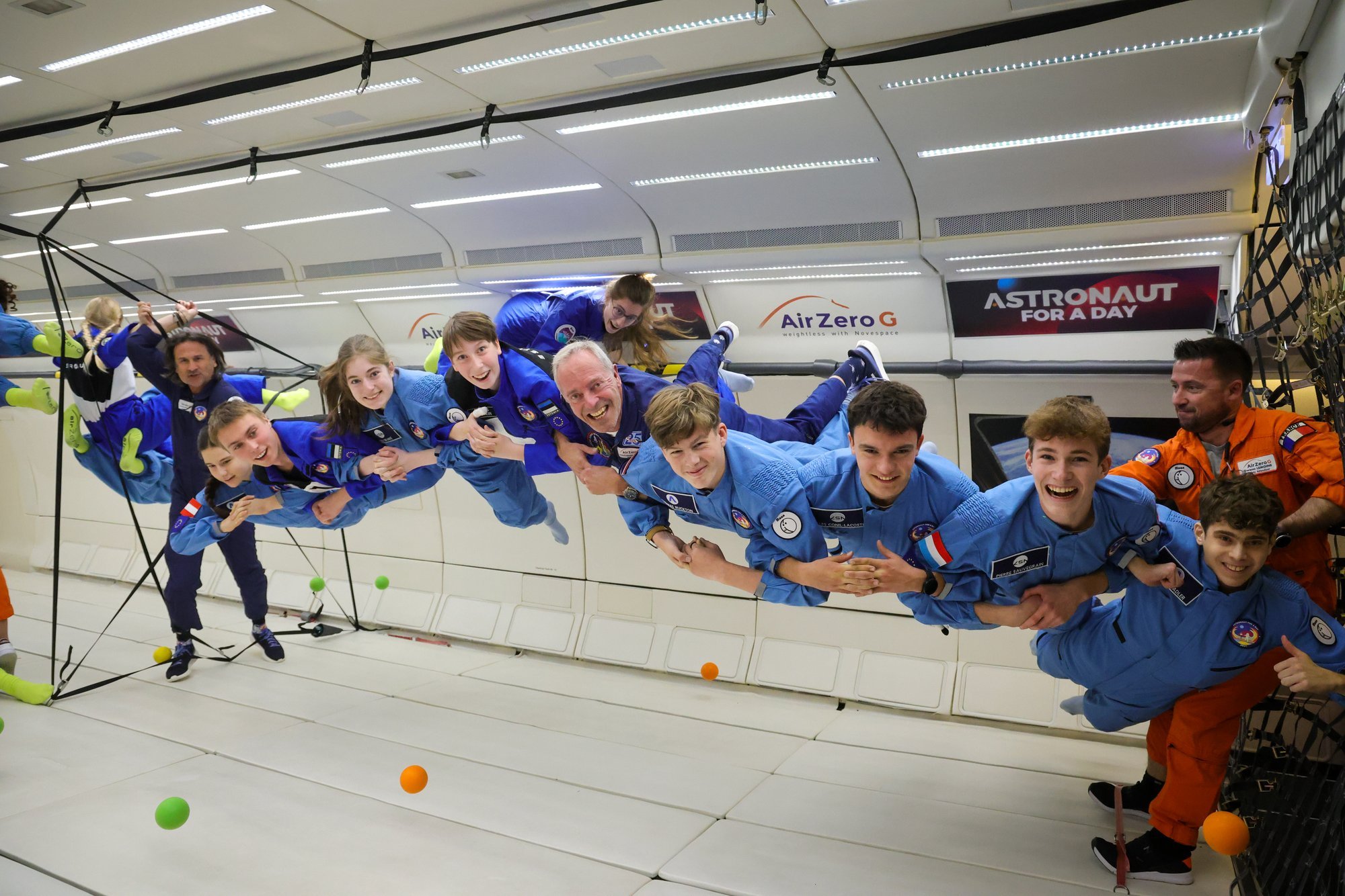 Luksemburgis paraboollennul osalenud noored: see oli elumuutev kogemus