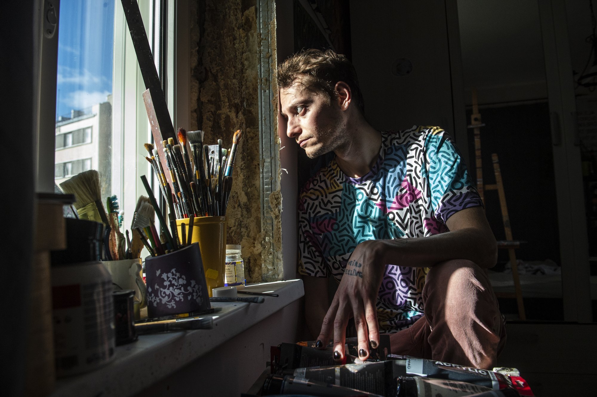 Alexei Gordin mahajäetud hoonetes kunsti tegemisest: kui ära jooksed, siis tekib tunne, et oled kurjategija