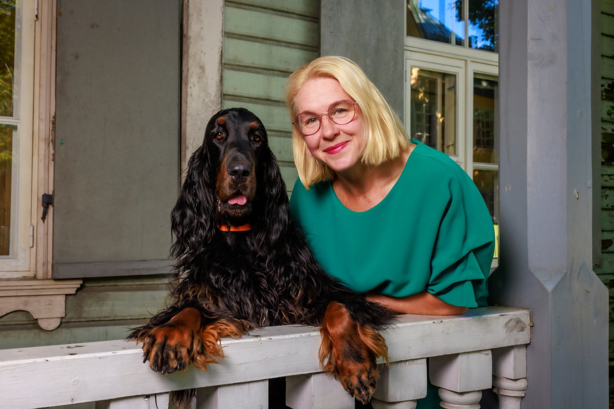 Maarja Vaino valvur Luna loeb omaniku mõtteid. „Ma ei ole pidanud teda isegi etteheitva pilguga korrale kutsuma“