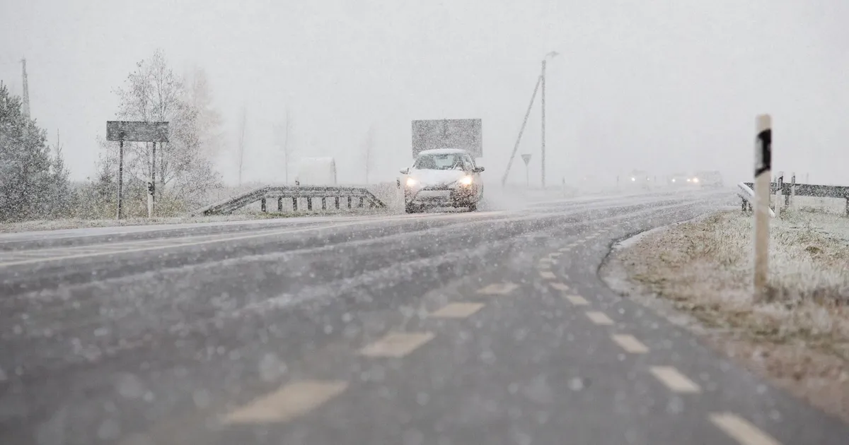 Idapoolsetele maakondadele anti jäitehoiatus