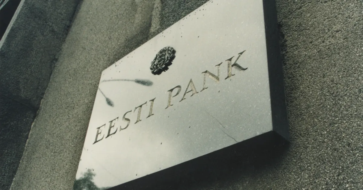 Eesti Pank: majanduse paranev olukord leevendab riske finantssektoris