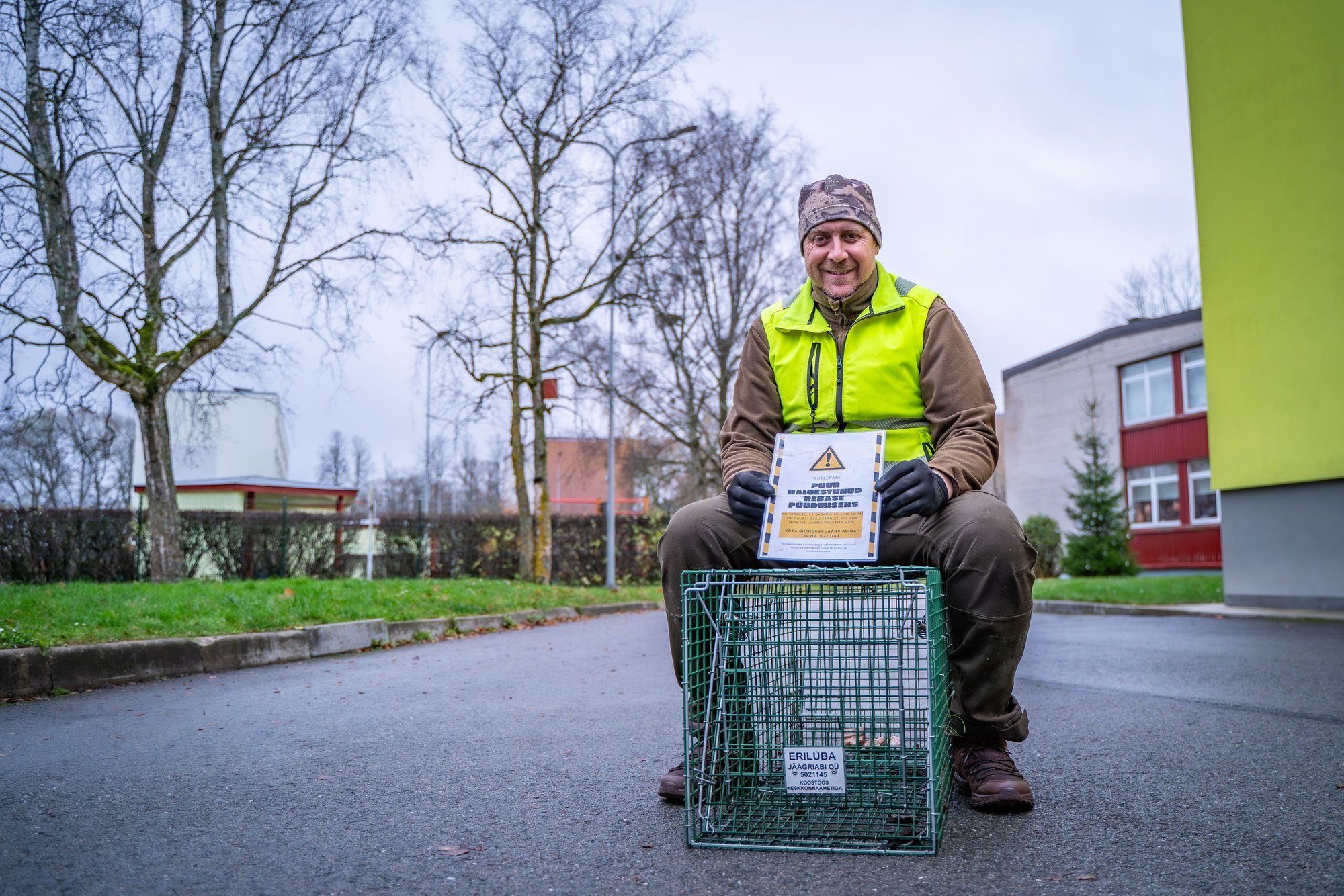 Sinu katusele ronis põder? Linnajääger viib ta metsa tagasi