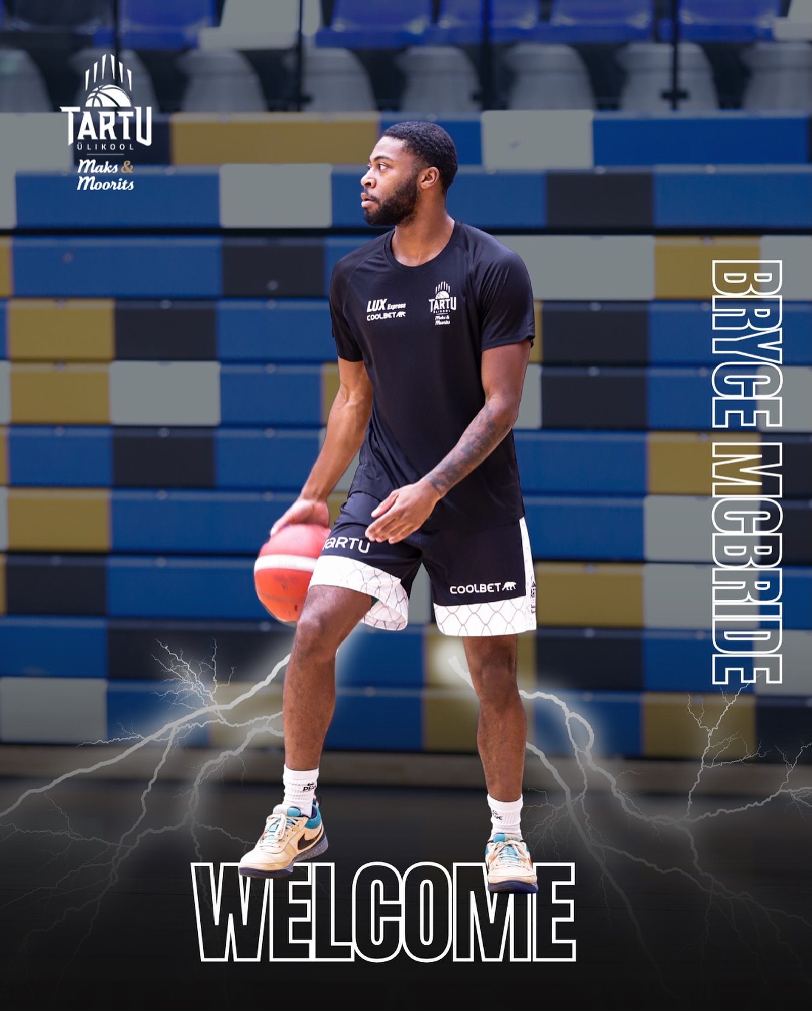 Tartu Ülikool Maks & Moorits tugevdas meeskonda ameeriklasest tagamängijaga