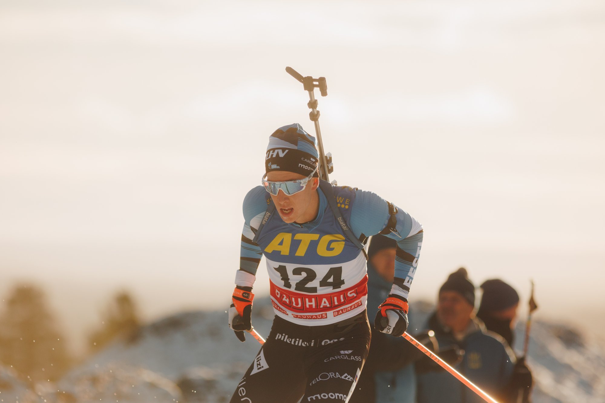 Östersundi MK: Eesti laskesuusameeskond tegi Eesti naistele pika puuga ära