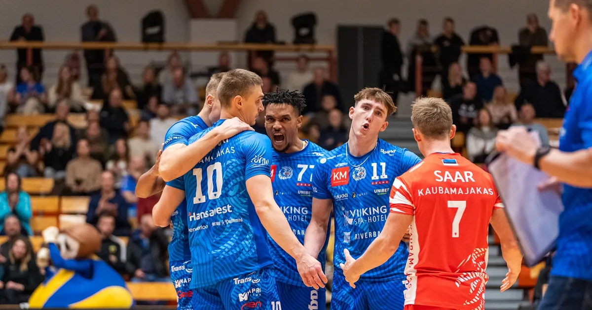 Tiitlikaitsja Pärnu võrkpalliklubi jõudis karikavõistluste finaali