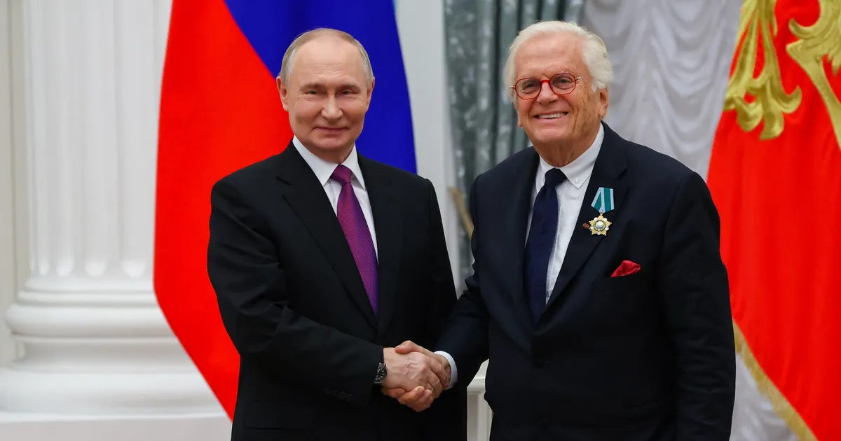 Saksa klassikalise muusika korüfee käis Kremlis Putinilt ordenit saamas