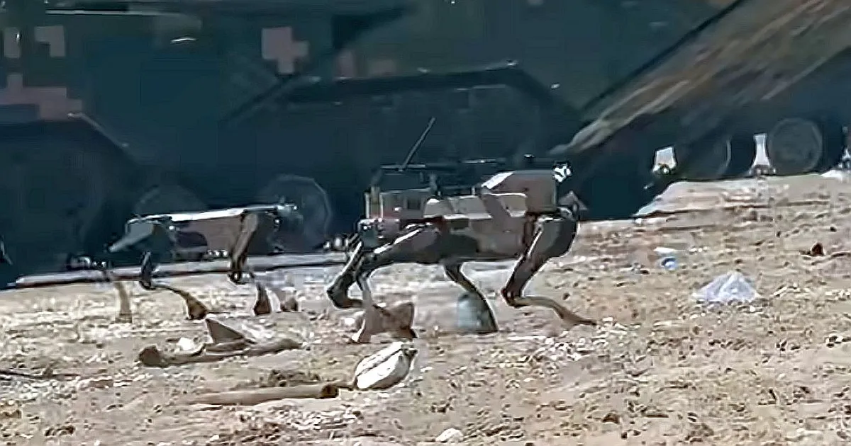 Hiina harjutab robotkoerte ja droonidega Taiwani vallutamist