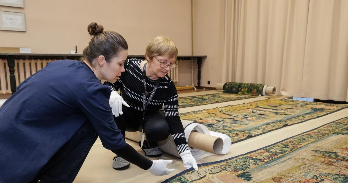 Linnamuuseum rullis lahti sajanditevanused Tallinna rae vaibad